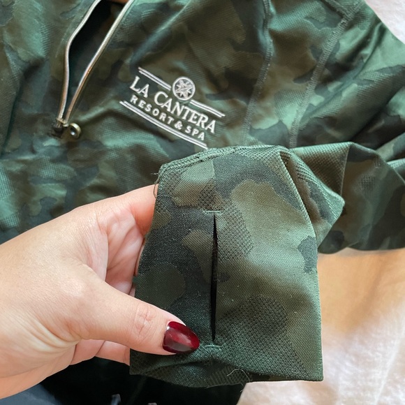 Golf pullover jacket camo - Picture 5 of 5